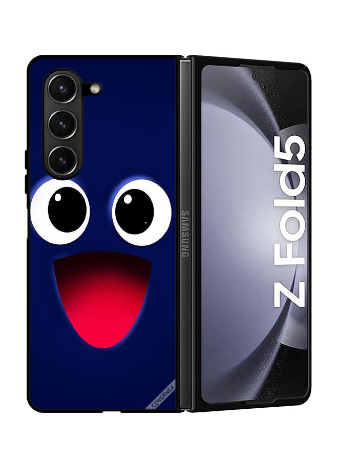 Covernex Protective Case Cover For Samsung Galaxy Z Fold 5 Happy Smiley - Image 1