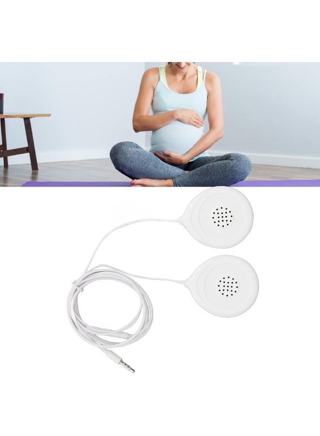 ZERONE سماعة بطن زيرون للحمل، جهاز مراقبة نبضات قلب الطفل، مكبرات صوت بطن الحمل، موزع موسيقى - Image 5