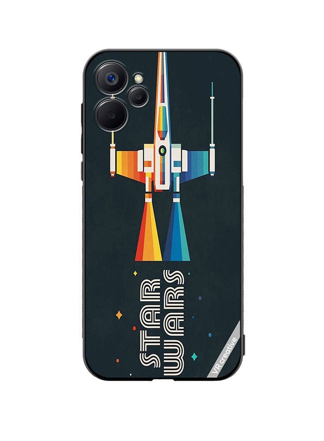 Protective Case Cover For Realme 9i 5G Star Wars Design Multicolour