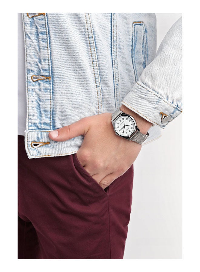 CASIO Stainless Steel Analog Watch MTP-V006D-7BUDF - Image 4