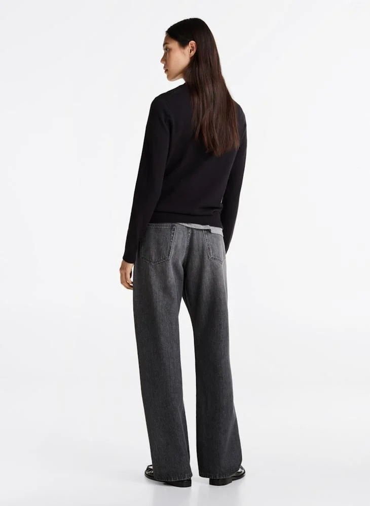 تومي هيلفيغر Logo Crew Neck Sweater