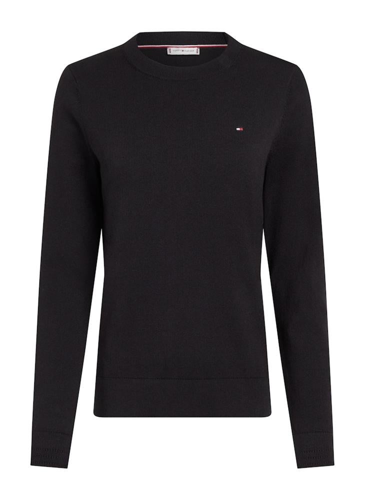 TOMMY HILFIGER Logo Crew Neck Sweater - Image 5
