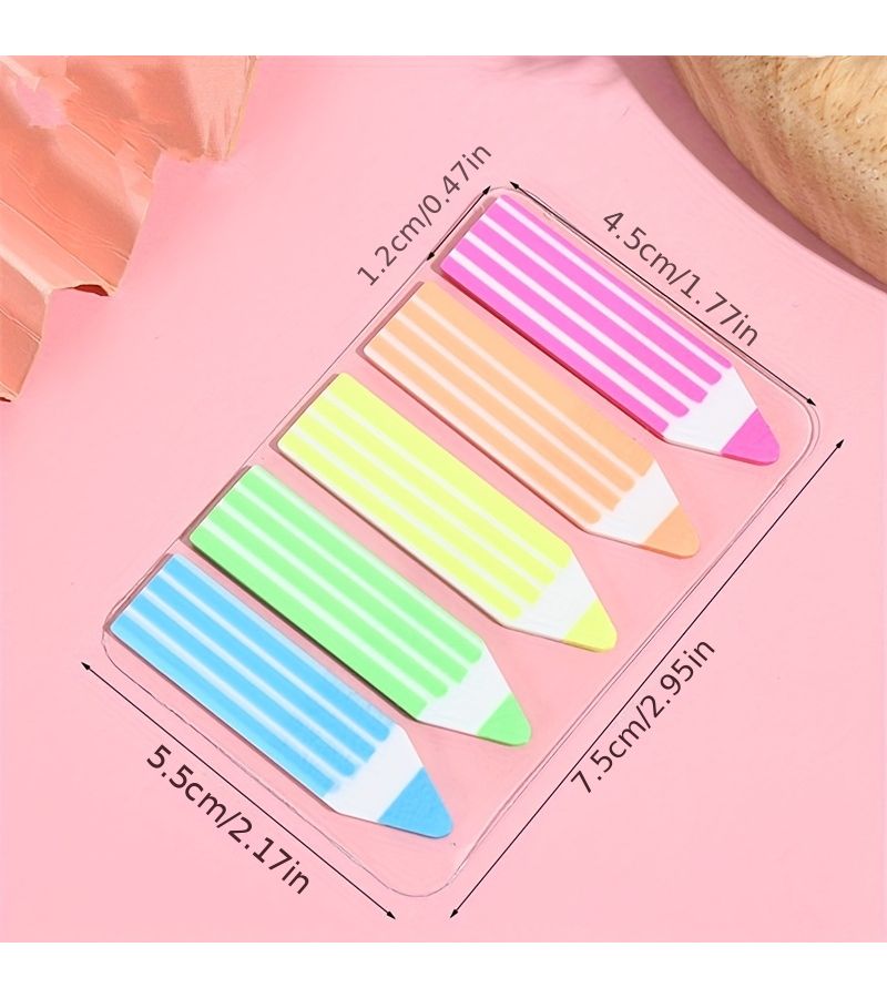 Cute Sticky Notes 1pcs Style B Colorful Design For Messages Office Markers Indexing Office Supplies Stationery - Image 3