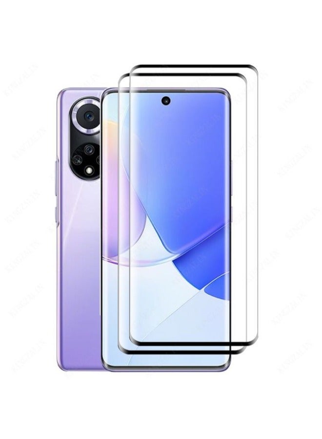 Protective sticker for Huawei Nova 9 SE, clear tempered glass screen protector, 2 pieces - Image 1