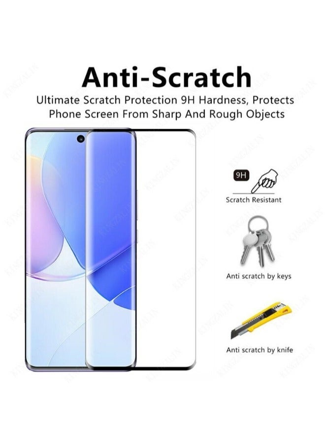 Protective sticker for Huawei Nova 9 SE, clear tempered glass screen protector, 2 pieces - Image 5