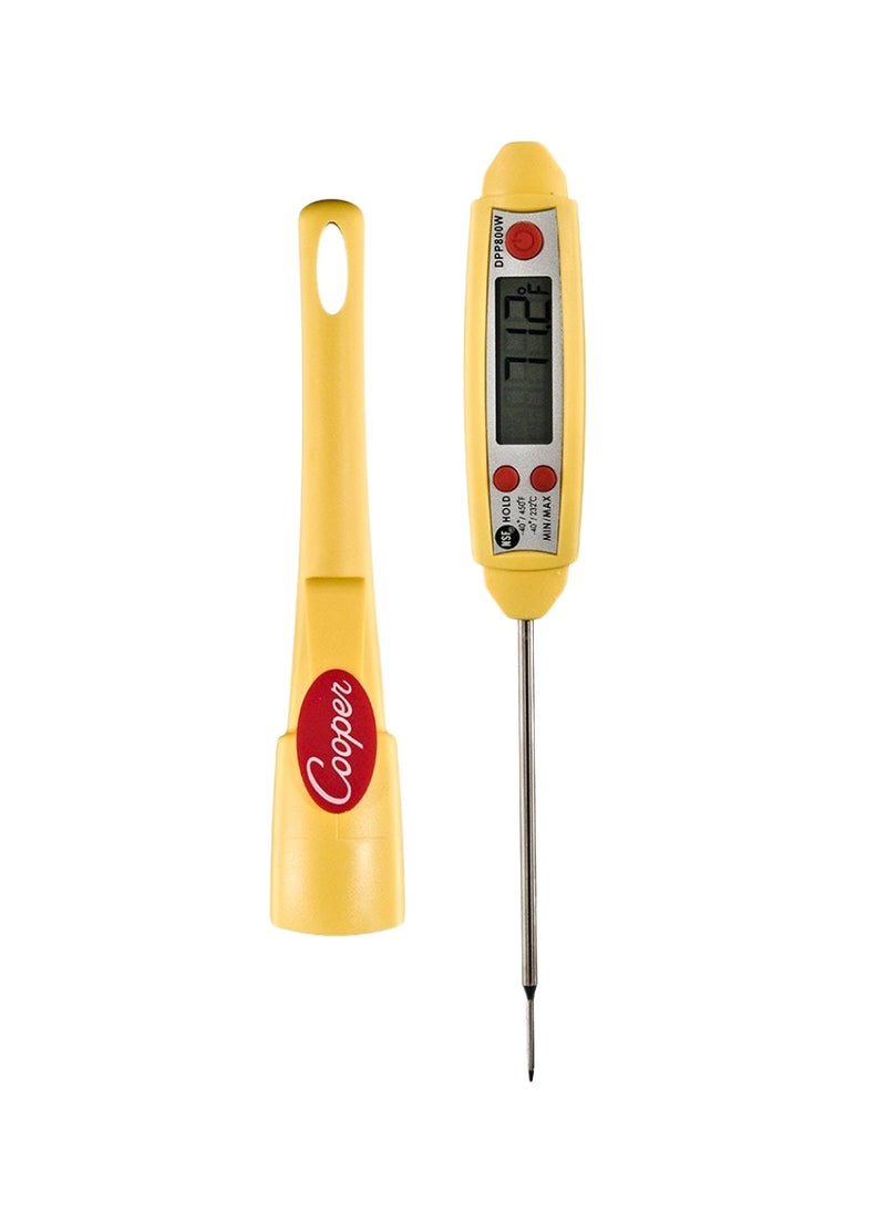 YASHTECH DPP800 Pocket Test Thermometer, Fast, Accurate Temperature Reading with Large LCD, -40/450° F Temperature Range, 1 Piece  - Image 2
