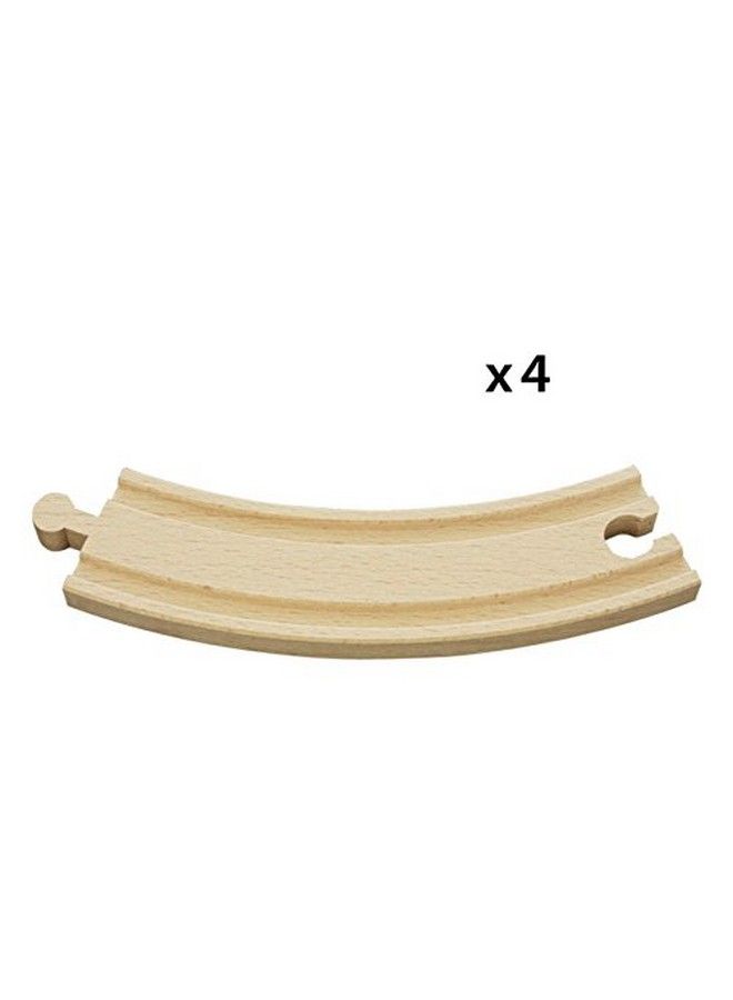 Brio World 33342 Large Curved Tracks 4 Piece Toy Train Accessory For Kids Ages 3 And Up - Image 4
