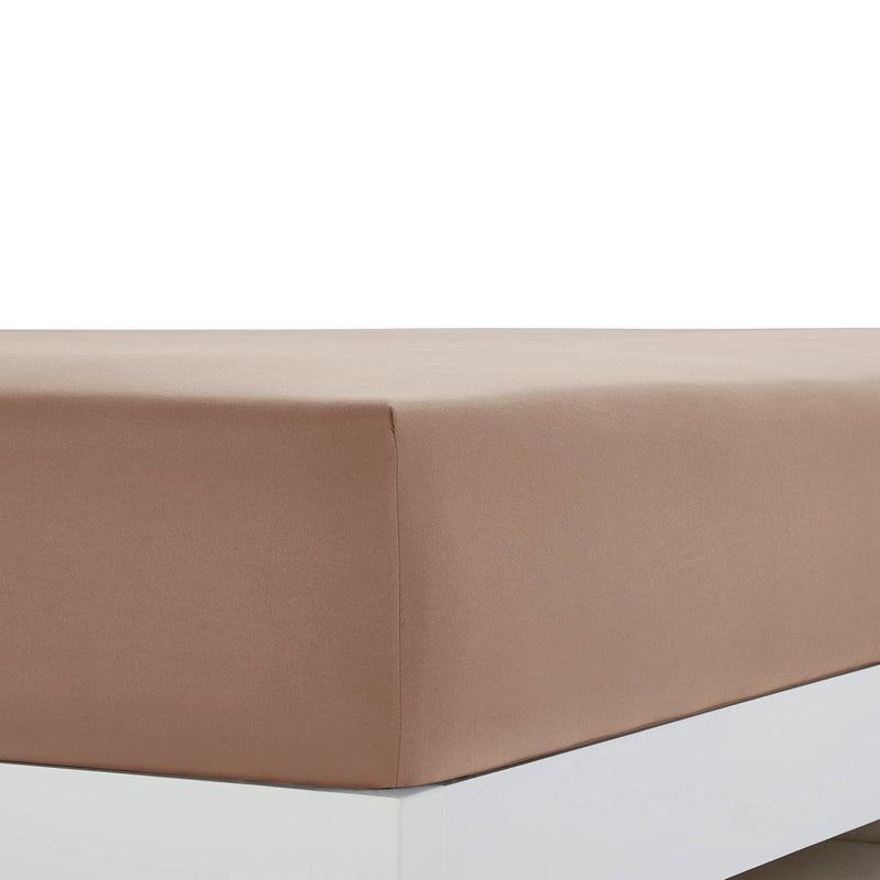 Clara Clark Bed Sheets, Premier 1800 Series 4 Piece Bed Sheet Set, Deep Pocket, Wrinkle, Fade, Stain Resistant, Luxury Soft Bedding Sheets & Pillowcases, Queen, Taupe Sand - Image 3