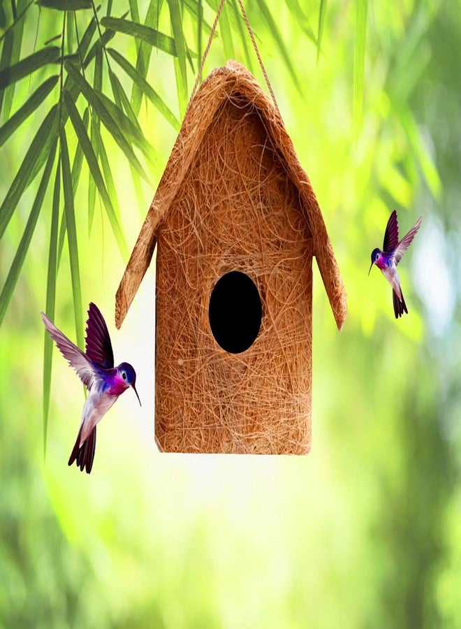 LIVEONCE Triangle Bird House -Natural Color - Image 4