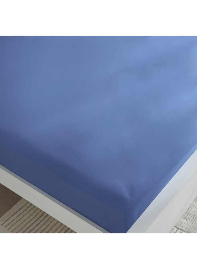 Home Box Derby Solid Microfiber King Fitted Sheet 180 X 200 X 25 Cm - Image 5