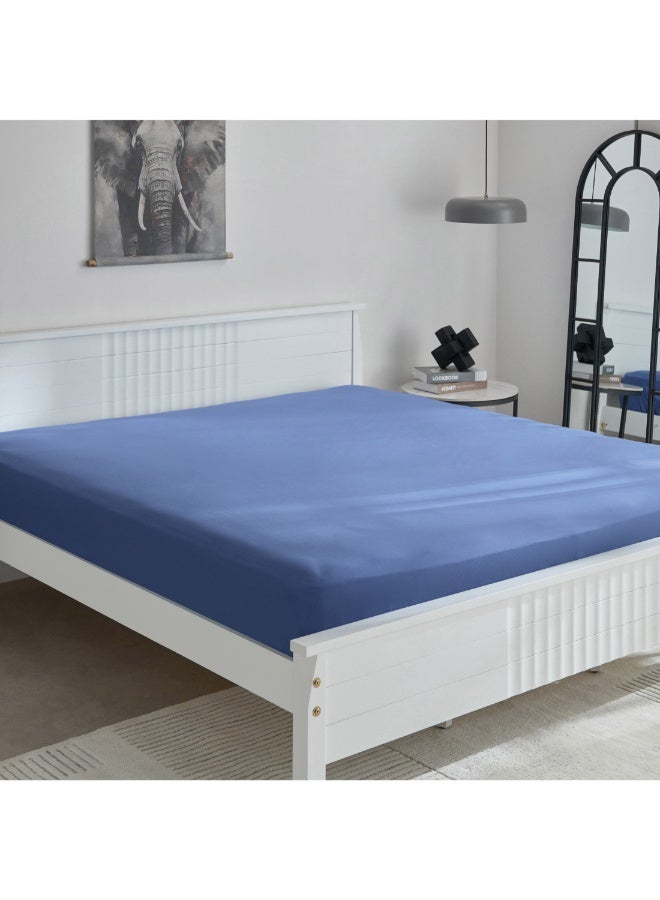 Home Box Derby Solid Microfiber King Fitted Sheet 180 X 200 X 25 Cm - Image 3