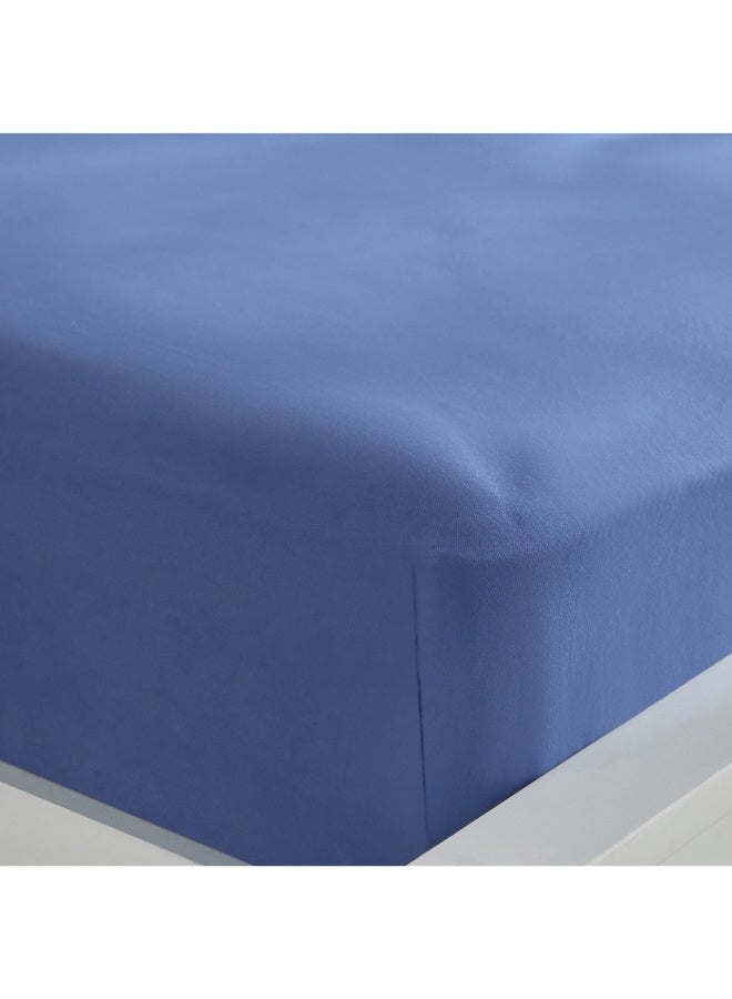 Home Box Derby Solid Microfiber King Fitted Sheet 180 X 200 X 25 Cm - Image 4