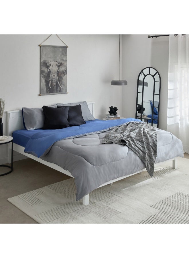 Home Box Derby Solid Microfiber King Fitted Sheet 180 X 200 X 25 Cm - Image 2