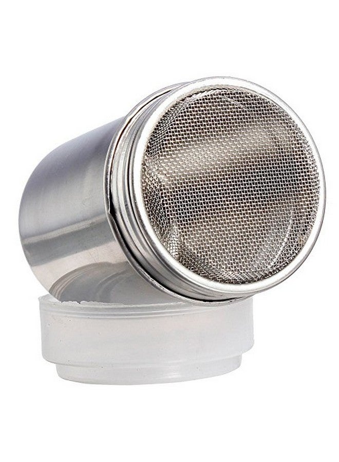 Dynore Stainless Steel Chocolate Shaker, Chat Masala Sprinkler, and Cocoa Flour Icing Sugar Powder Dispenser
