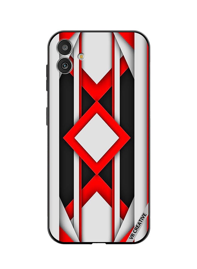 VR CREATIVE Protective Case Cover For Samsung Galaxy F14 Abstract Design Multicolour - Image 1