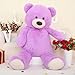 MorisMos Giant Teddy Bear Stuffed Animal 4 Feet 51 Large Stuffed Bear for Girlfriend Boyfriend Wife Mom Fiance Valentines Gift Big Bear Plush for Baby Shower Christmas BirthdayPurple - Image 4