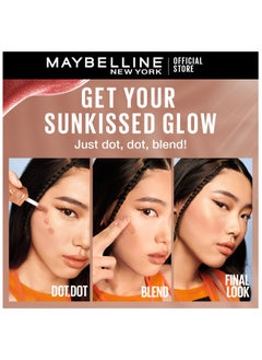 MAYBELLINE NEW YORK Sunkisser Liquid Glow Blush With Vitamin E, 09 Midnight Shimmer  - Image 4