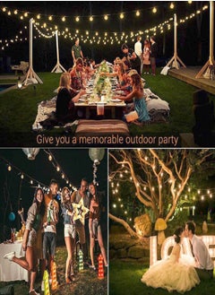 MODI Outdoor Waterproof Led String Lights E27 Holder 10 meter (20pcs)  - Image 4