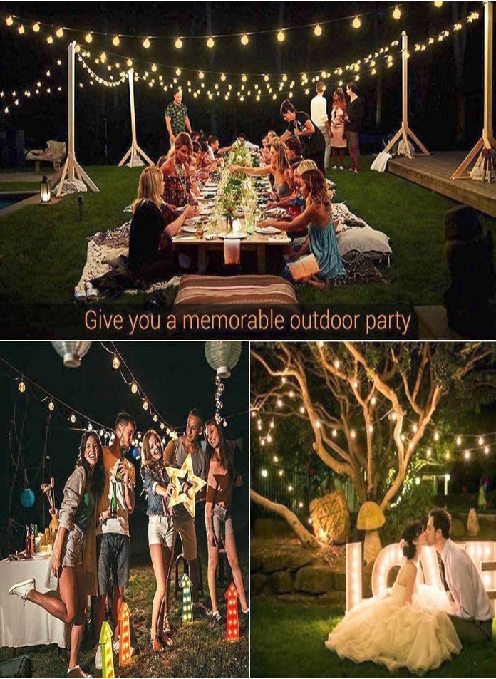 Outdoor Waterproof Led String Lights E27 Holder 10 meter (20pcs)