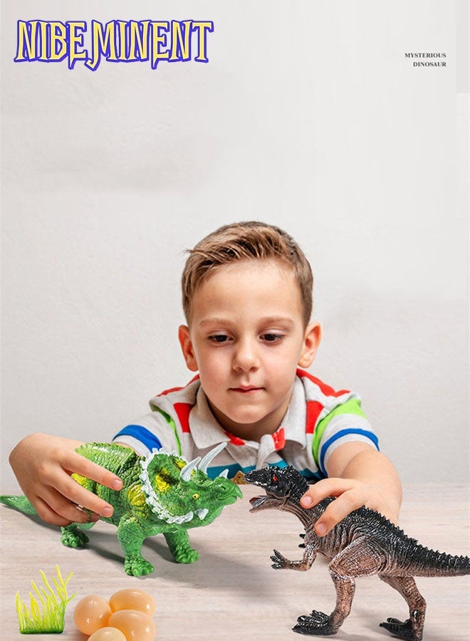 NIBEMINENT 46PCS Dinosaur Toys Figures with Storage Box, Jurassic Dinosaur Toys，Realistic Action Educational Dinosaur Figures for Kids Boys Girls - Image 5