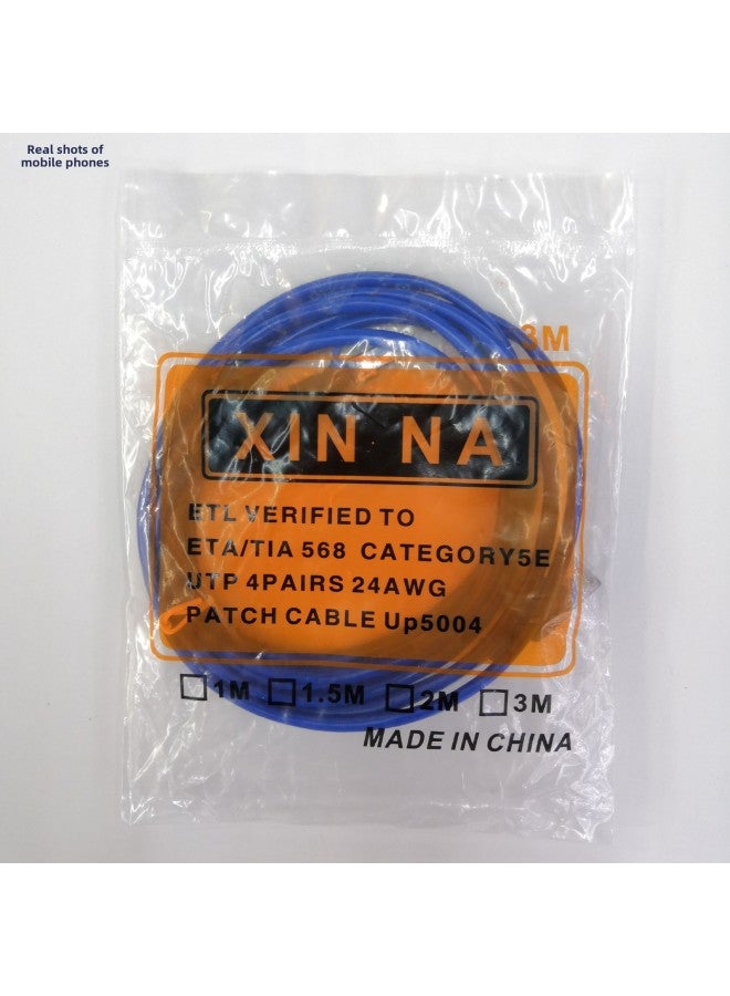 Network Cable 1/3/5/20/25/30/40/50 M High-speed Computer Broadband Finished Home Network Cable Router Network Cable-Colour:Blue-Line Length:10M  - Image 3