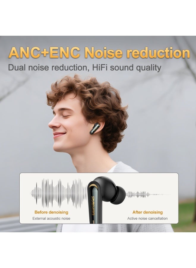 ONIKUMA TX610 Gaming Earbuds - Dual-Mode ANC with 30ms Ultra-Low Latency - Image 2