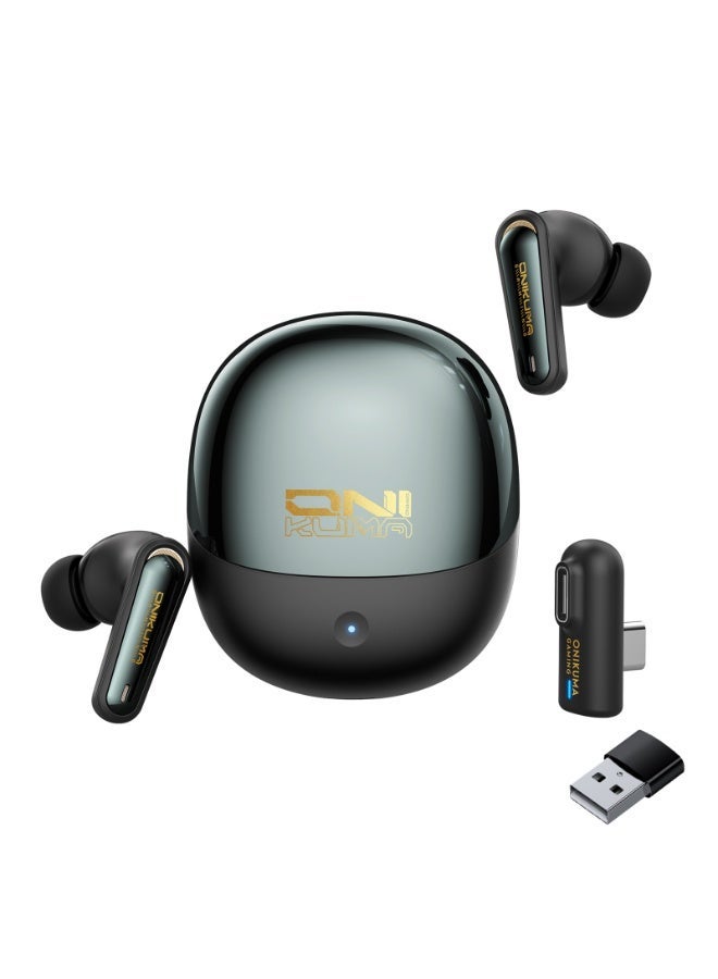 ONIKUMA TX610 Gaming Earbuds - Dual-Mode ANC with 30ms Ultra-Low Latency - Image 1