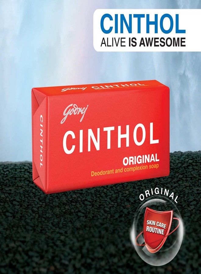 Cinthol Cinthol Original Bath Soap - 100g | 99.9% Germ Protection | Doctor Recommended | Grade 1 Soap | Deo Fragrance - Image 2