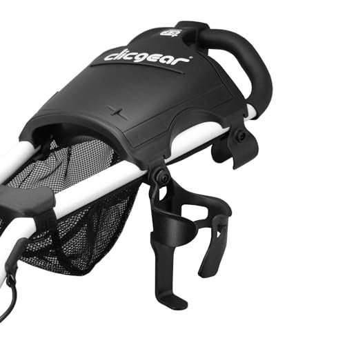 Clicgear XL Cup Holder – Oversized Drink Holder for Golf Push Carts – Fits Large Bottles & Tumblers – Includes Accessory Tab – Compatible with All Clicgear and Rovic Carts - Image 2
