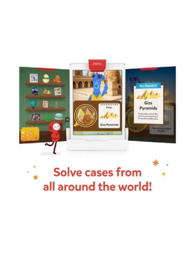أوسمو وسمو - وكالة التحقيق - للأعمار من 5 إلى 12 سنة - حل الألغاز العالمية - لعبة تعليمية - لأجهزة آيباد أو فاير تابلت - Image 2