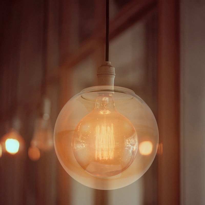 Globe Lamp Shade Glass Shade For Light Replacement Decorative Lampshade - Image 3