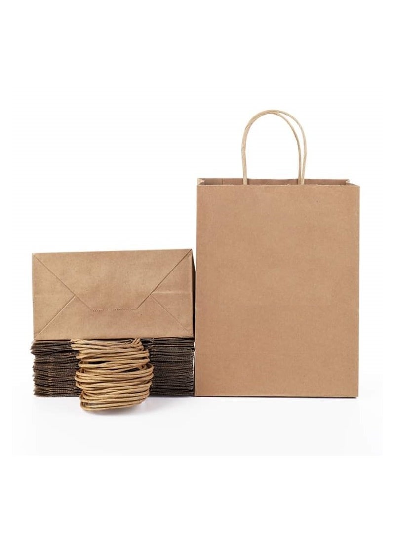 Generic 25 Pcs Brown Kraft Paper Bag  23*18*8 cm  - Image 3