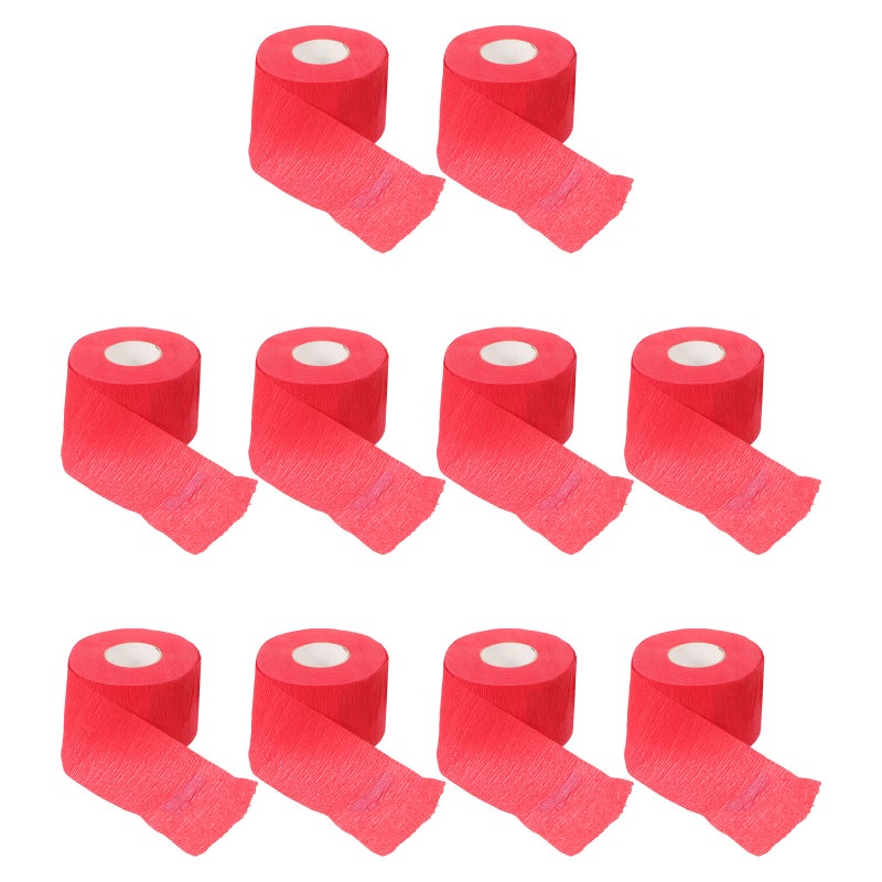 10PCS Disposable Neck Strips for Haircut: Barber Paper Wraps Hairdressing Neck Cover - Hairdressing Tissue Roll for Salon Barbershop - Image 4