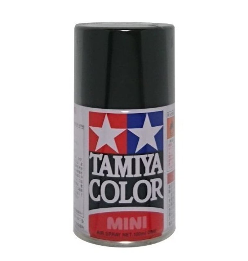 Tamiya 85006 Lacquer Spray Paint, TS-6 Matt Black - 100ml Spray Can - Image 1