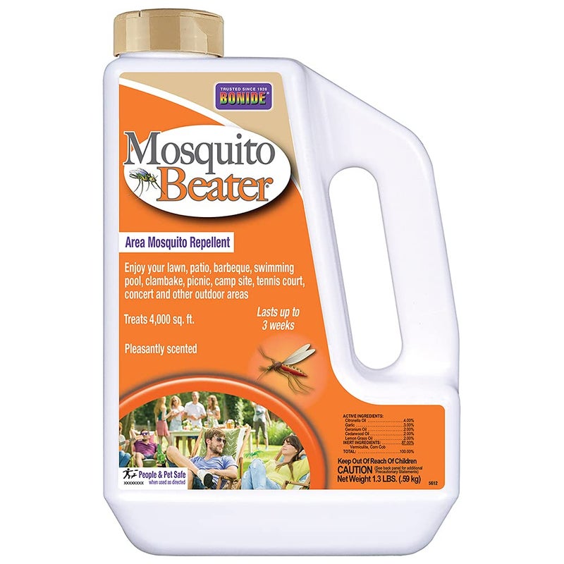 Bonide Mosquito Beater Area Mosquito Repellent , 1.3 lbs, Granules - Image 1