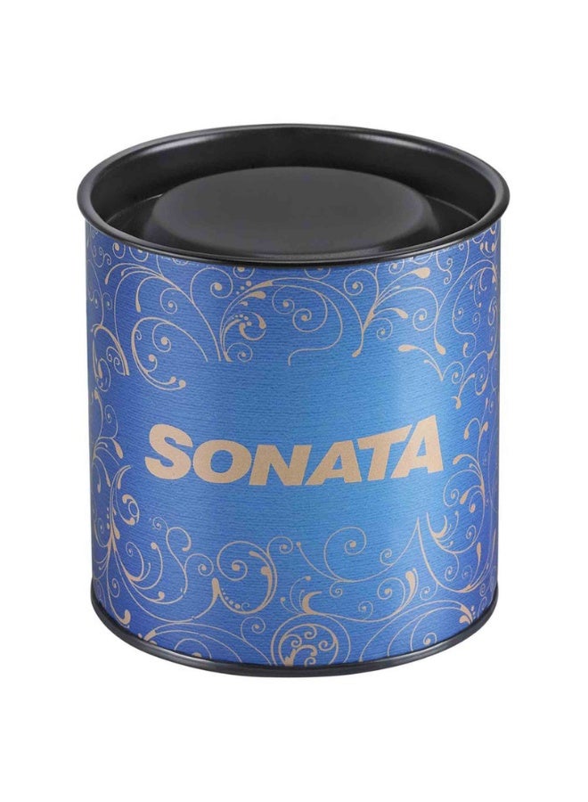 Sonata 77108YM07 Men's Watch – Champagne Dial, Yellow Stainless Steel Bracelet, Quartz Movement, Day & Date Function - Image 5