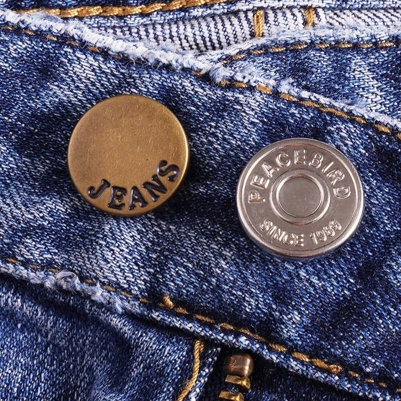 Generic Detachable Jeans Buttons, 20 PCs Set, Instant Pants Waist Button, Jean Buttons Replacement Kit with Rivet