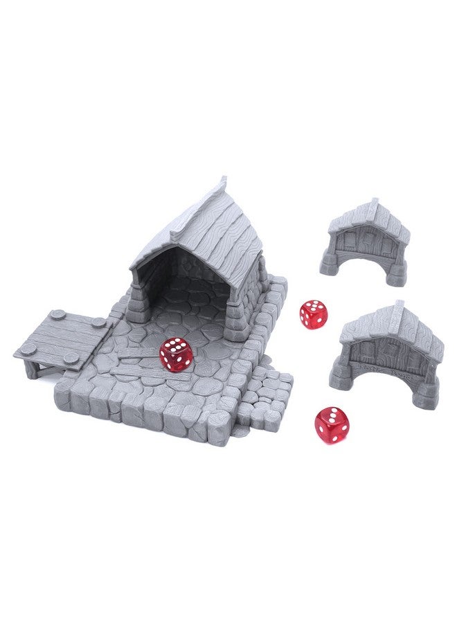 EnderToys قرية الصيد من EnderToys مع رصيف ولوحة إعلانات من Makers Anvil، ديكور ألعاب الطاولة ثلاثي الأبعاد وأرضيات ألعاب الحرب بحجم 28 مم للتماثيل المصغرة - Image 2