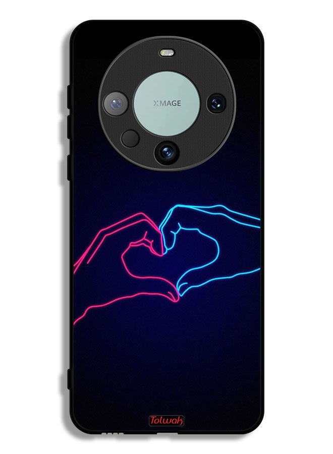 Tolwak Huawei Mate 60 Pro Protective Case Cover Touching Hand Making Heart - Image 1