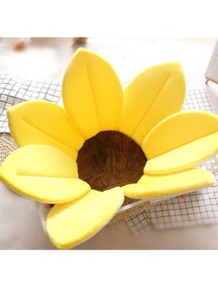 Gonice Baby Bath Cushion, Blooming Bath Baby Bath Foldable Flower Petal Shape Bathtub Pad Quick Drying Non-Slip Safety Sink Insert Tub  - Image 1
