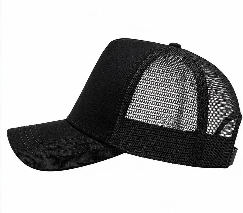 MUNULA Oversize XXL Mesh Trucker Hat Big Head Hats for Men High Crown Baseball Cap Breathable Dad Hat Adjustable 23.6"-25.6" - Image 2