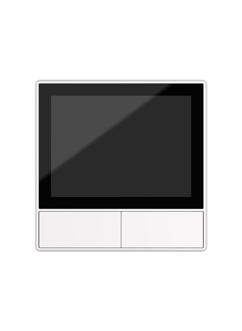 Sonoff NSPanel-EUW 2 Gang Smart Wifi Wall Switch With LED Panel 3.5-inch TFT Screen 480x320px Resolution Integrated HMI Panel All in One Controller White