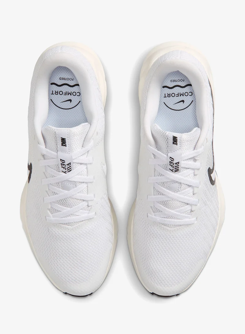 Nike WHITE/BLACK-SAIL-OFF WHITE Run Defy for Women | Best Price UAE