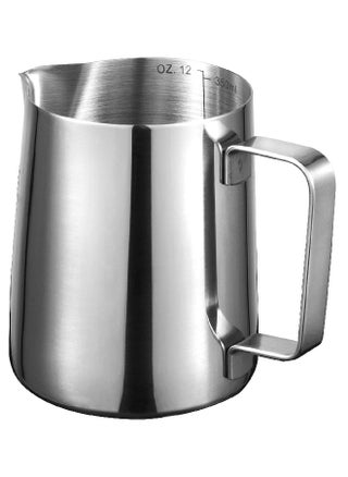 Stainless Steel Milk Frothing Pitcher Silver 350ml - pzsku/Z61E1CD5944C1685117E9Z/45/1742186054/743489e0-6789-4eb9-a37e-1615479be944