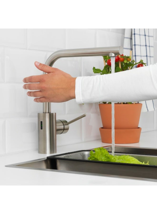 Baitique Rectangular Colander, Stainless Steel, Sink-Fit Design - Image 4