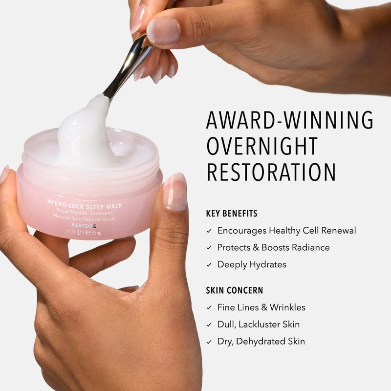 HydroPeptide Hydro-Lock Sleep Mask, Royal Peptide Treatment and Hydrates the Skin, 2.5 Ounce - Image 2