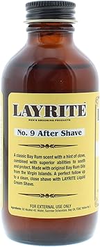 Layrite No9 Bay Rum Aftershave 118ml Cooling Invigorating Soothing - Image 3