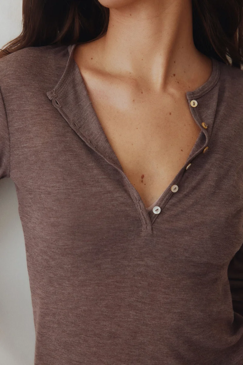 اتش اند ام طقم بيجاما من مزيج الفسكوز