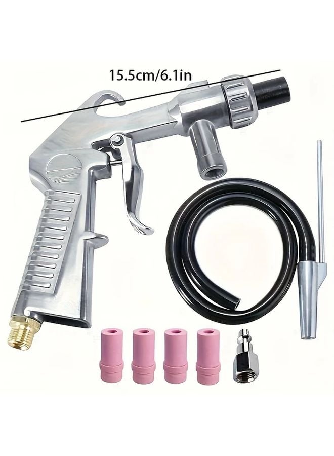 1 Package Sandblasting Gun Rust Removal System Ideal For Surface Preparation - Image 4