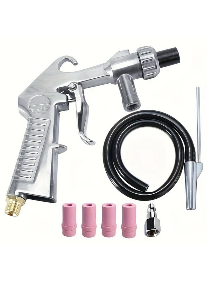 1 Package Sandblasting Gun Rust Removal System Ideal For Surface Preparation - Image 5